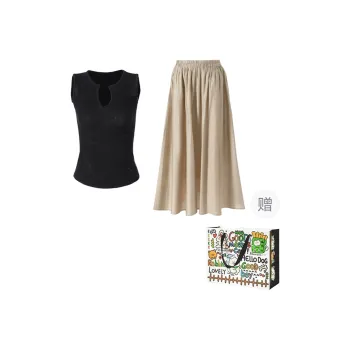 ZVJH Two Piece Skirt Sets Women's