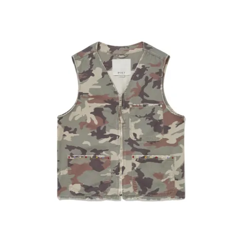 PIET Vests Unisex Camouflage