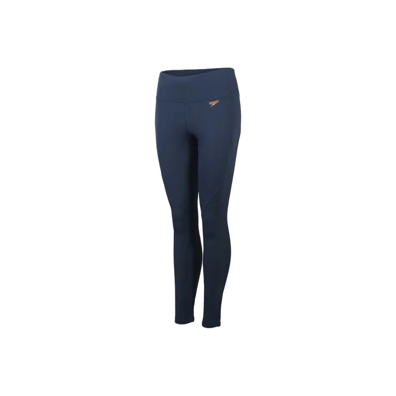 Speedo Panel Legging Swimming Shorts Women's Marine Blue-0
