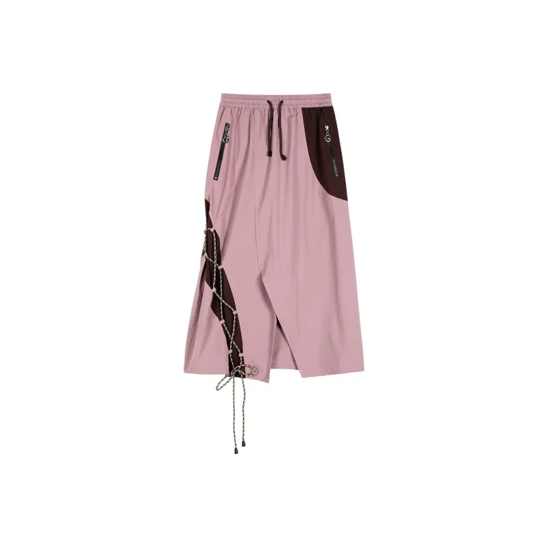Coolhut Casual Long Skirt Women's Pink-0