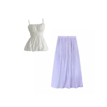QYPRF Two Piece Skirt Sets Women's