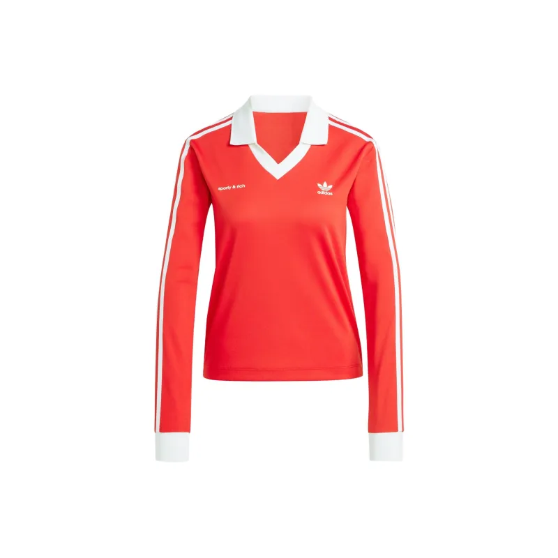 Adidas Originals Sporty & Rich Long Sleeve Soccer Jersey-0