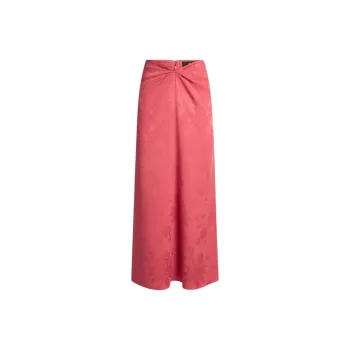 ETRO Floral jacquard Midi Skirt