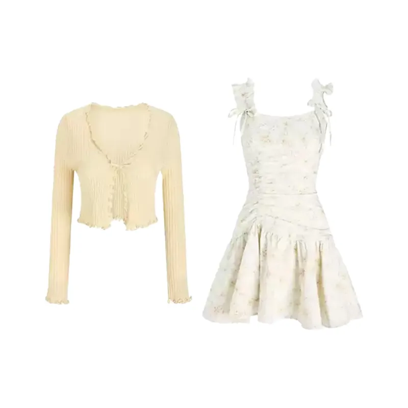 COVER TIME Two Piece Skirt Sets Women's-0
