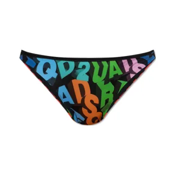 DSQUARED 2 Logo Printed Swim Bottoms