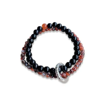 LuluCanaan Glass Cat Eye Bracelets Unisex