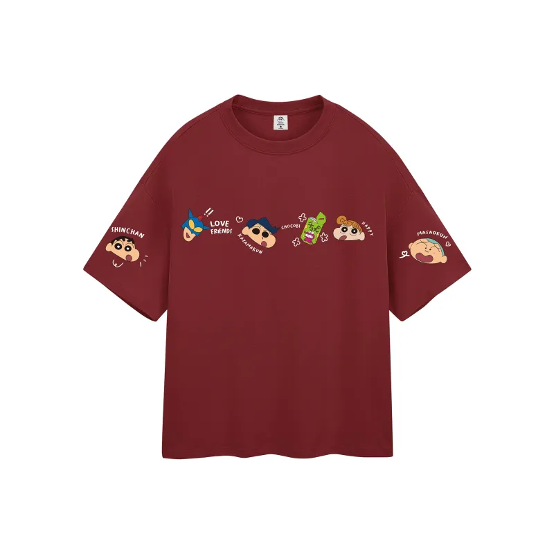 Crayon Shinchan T Shirts Unisex-12
