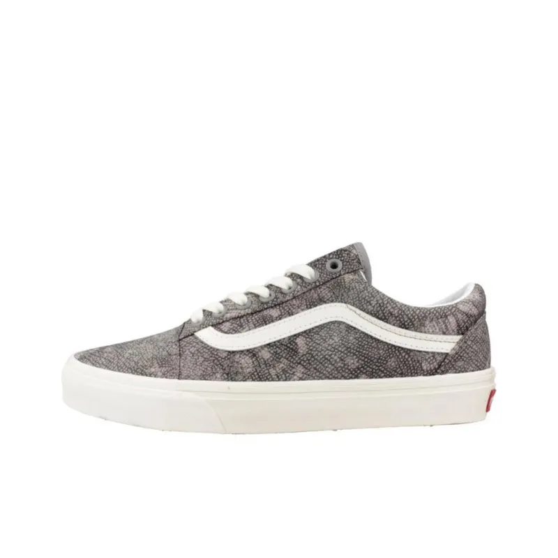 Vans Old Skool Wear resistant And Lightweight Low Top Skateboard Shoes Unisex Brown-0
