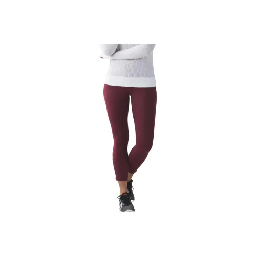 Lululemon Rebel Runner Athletic Trousers Women's Burgundy