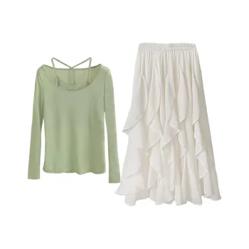 Peaches Peaches Skirt Set Women's