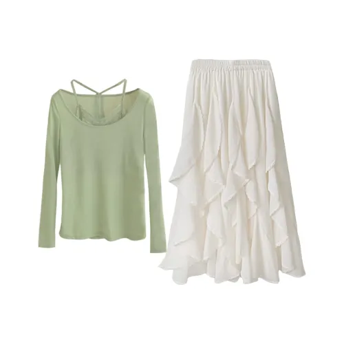 Peaches Peaches Skirt Set Women's