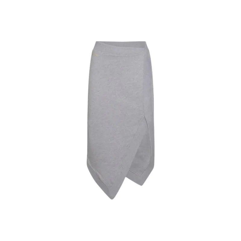 The Attico Asymmetric Midi Skirt-0