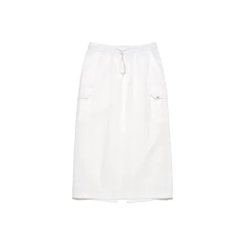 Lee Casual Long Skirts Women's White