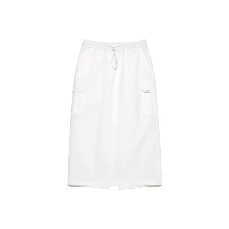 Lee Casual Long Skirts Women's White-0