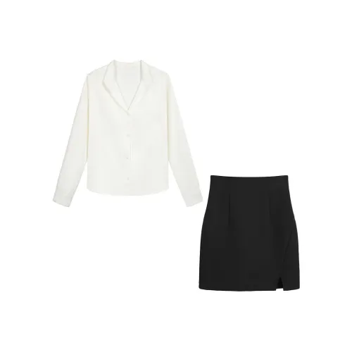 PLANE DRIFT Two Piece Skirt Sets Women's
