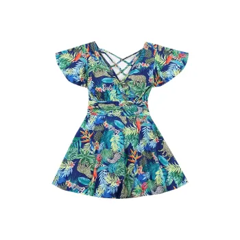 Barbie One piece Swimsuit Women's Navy Blue