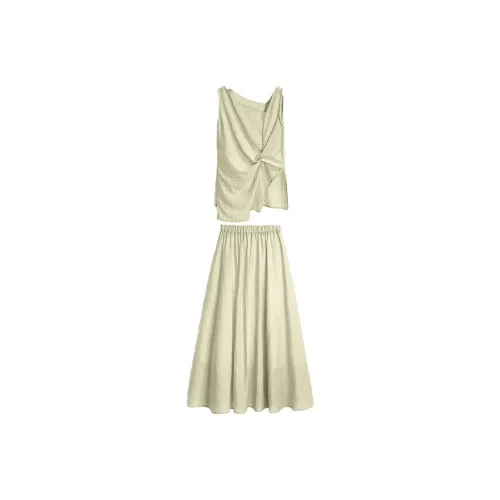 PLANE DRIFT Two Piece Skirt Sets Women's