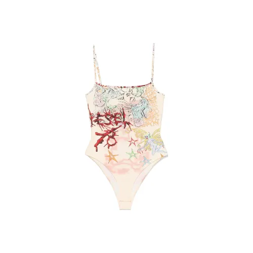 DIESEL T Assa Tattoo Printed Bodysuit