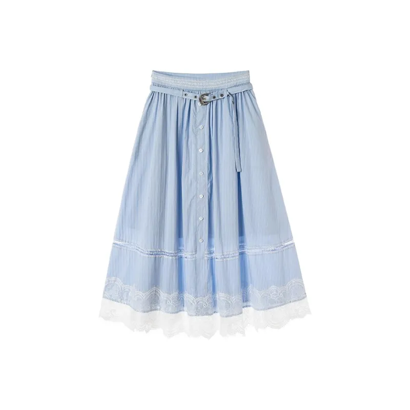 EKOOL Casual Long Skirts Women's-2