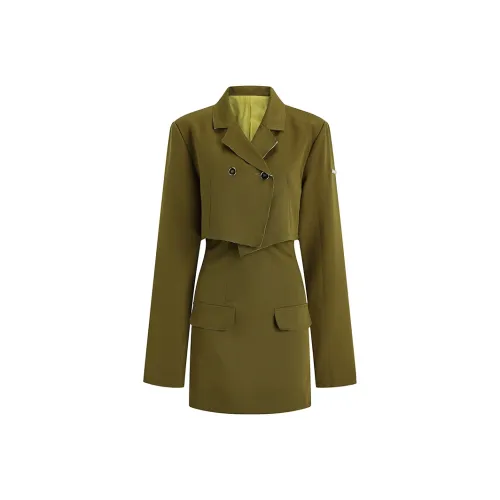AHDO Skirt Set Women's Matcha Green