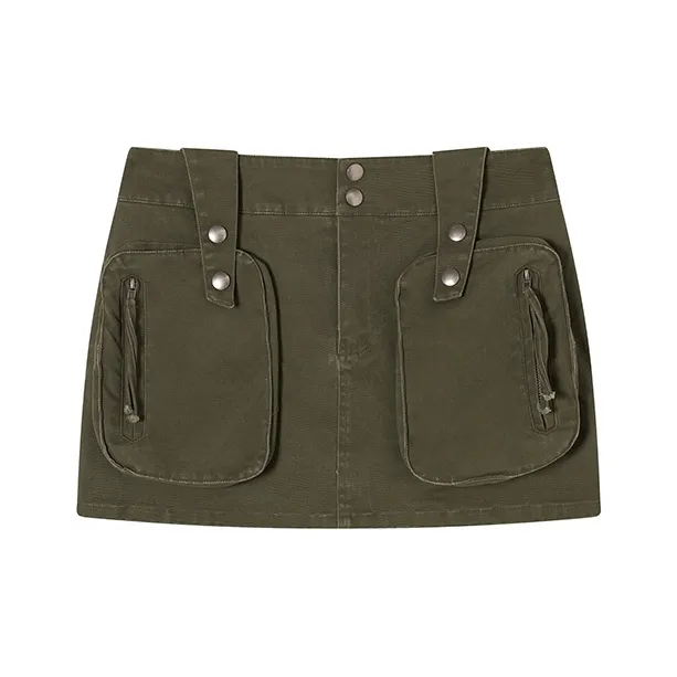 Ouyang Cargo Short Skirts Women's-0