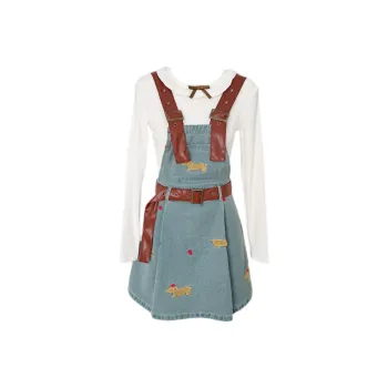 Udon House Two Piece Skirt Sets Women's