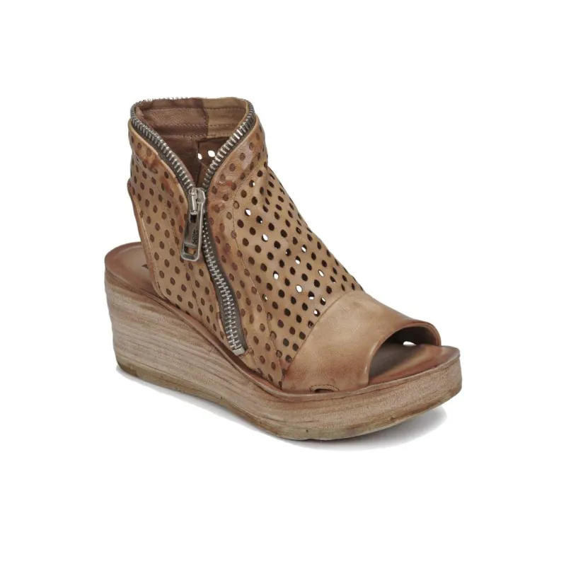 AirStep NOA ZIP Roman Sandals Women's Brown-2