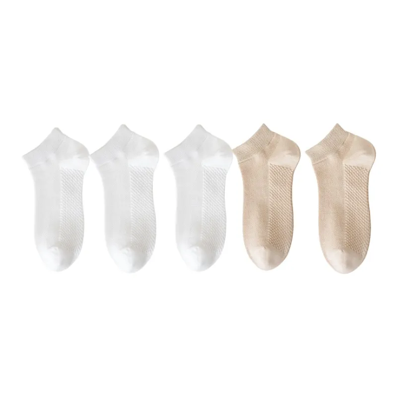 Lan Miao No Show Socks Women's 5 Pack-20