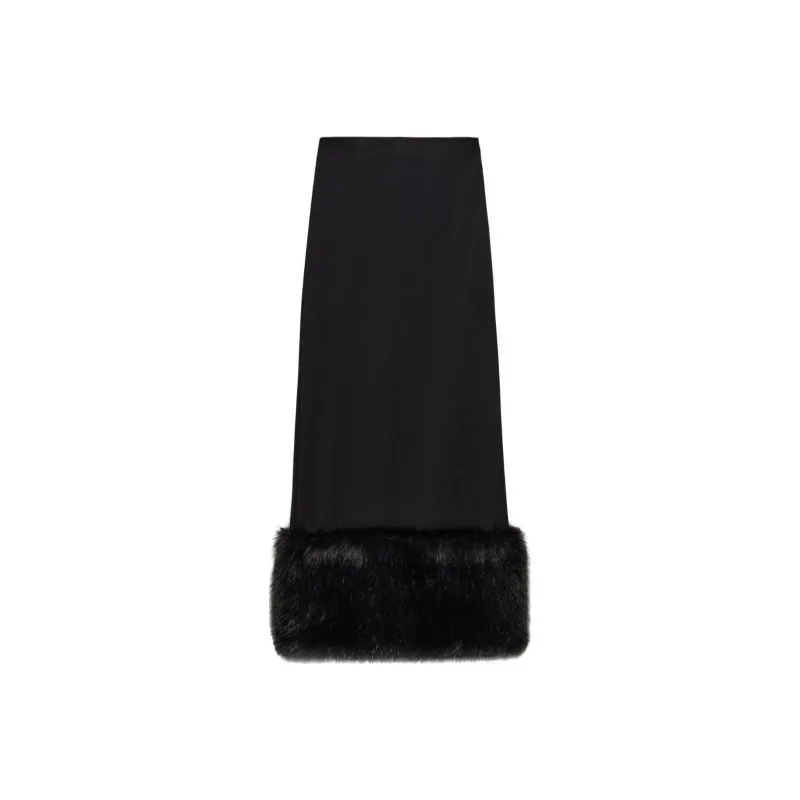 PRADA Stretch Jersey Skirt-0