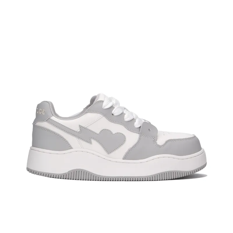 BOLTHEAR x AND U Anti Slip And Wear Resistant Height Increasing Low Top Skateboard Shoes Unisex-25