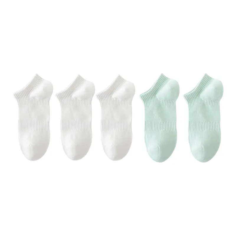 Lan Miao No Show Socks Women's 5 Pack-10