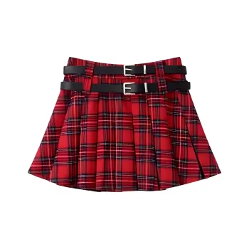 SONDR Casual Short Skirts Women's Red