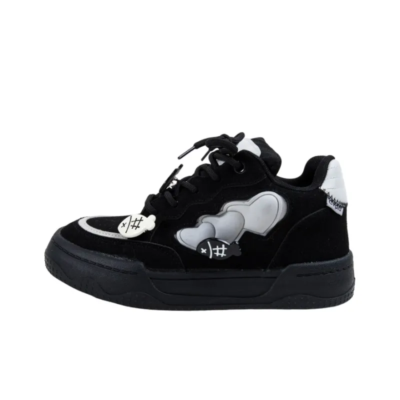 OYNN Young Baby Series Slip Resistant, Abrasion Resistant, Breathable Low Top Skateboard Shoes Women's-1