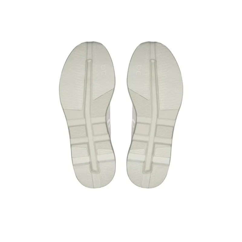 On Cloudzone Anti Slip Wear Resistant Low Top Running Shoes Men's White-5