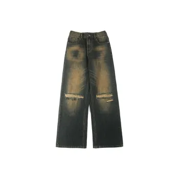 NBNO Jeans Unisex Vintage Blue