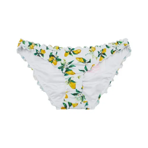 Victoria's Secret Swimming Shorts Women's Lemon Print