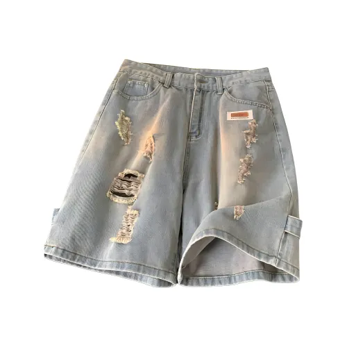 Mu Qingqing Denim Shorts Women's