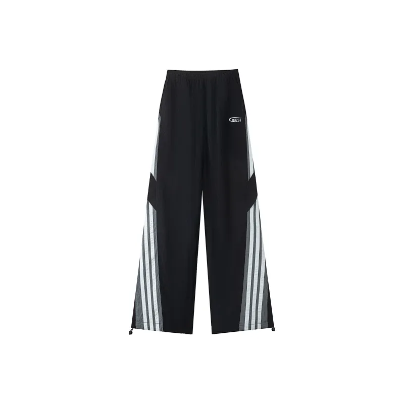 Wen Shan Casual Pants Women's Black-6