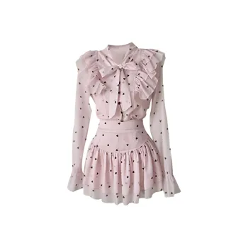 AFGGD Two Piece Skirt Sets Women's