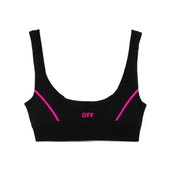 OFF-WHITE Off Stamp Seamless Sports Bra