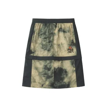 FILA FUSION Casual Short Skirts Women's Light Coffee Beige