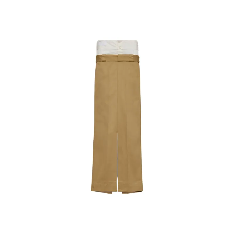 Maison Margiela High rise Maxi Skirt-0