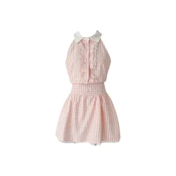 Udon House Skirt Set Women's Pink