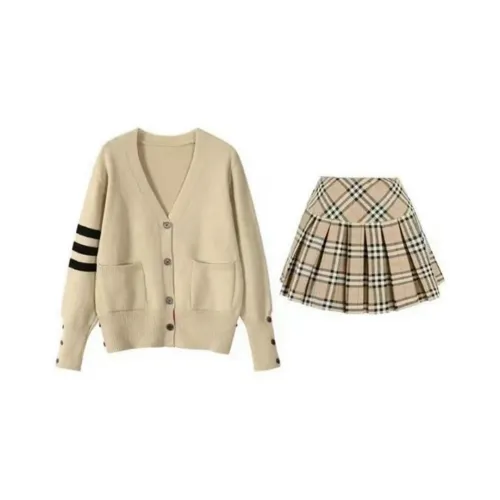 Lookinto Skirt Set Women's Khaki