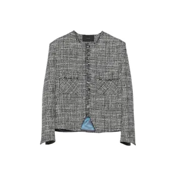 RAYSHOW Jacket Men's Black White