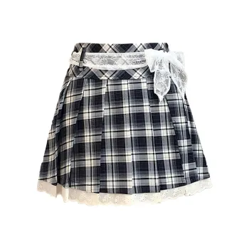 IDLE SOUL Casual Short Skirts Women's Blue