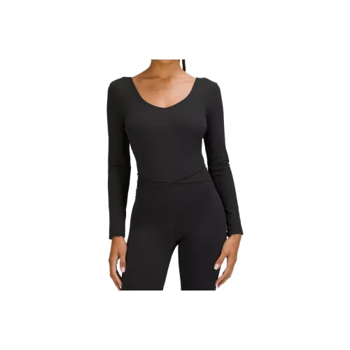 Lululemon AlignNulu™ Mesh Bodysuit *Special Edition Workout Clothing Women's Black
