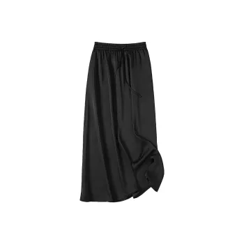 TOUCH Casual Long Skirt Women's Black