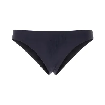 PRADA Low-Rise Fine-Ribbed Bikini Bottoms