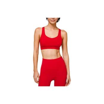 Lululemon Free To Be Serene Sports Underwear Women's Red